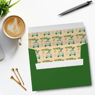 A Day Of Golfing Pattern Envelope