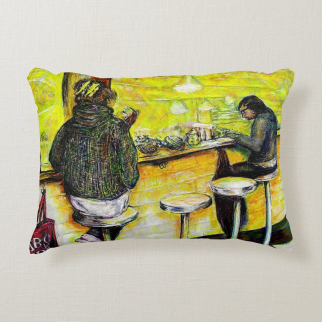 A Day Off from Crazy Decorative Cushion (Front)