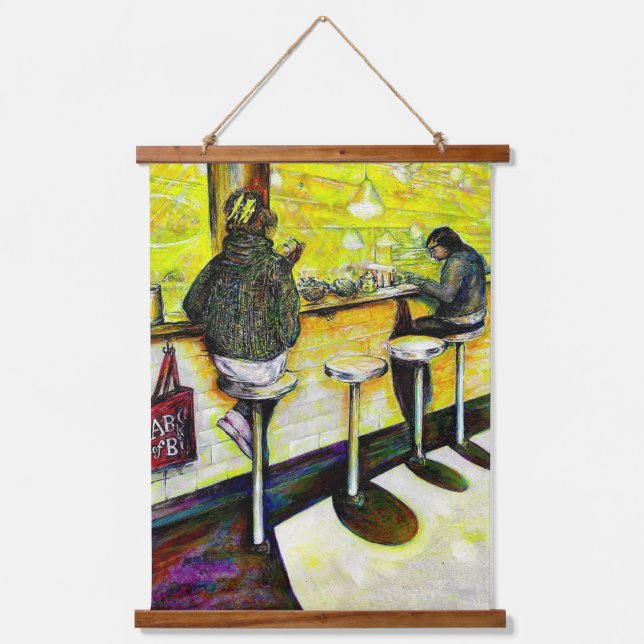 A Day Off from Crazy Hanging Tapestry (Front)