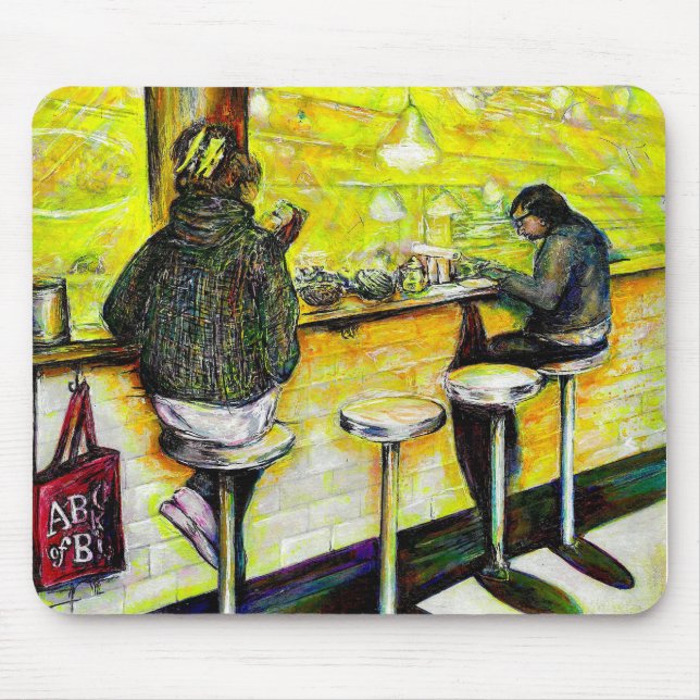 A Day Off from Crazy Mouse Mat (Front)