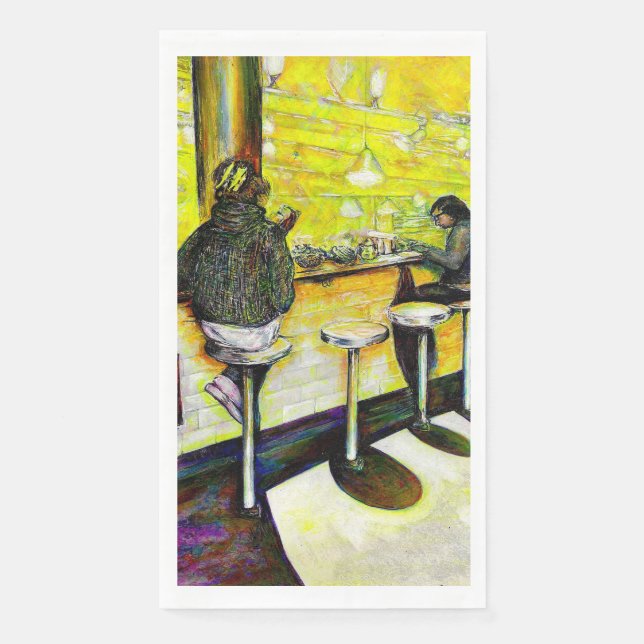 A Day Off from Crazy Napkin (Front)