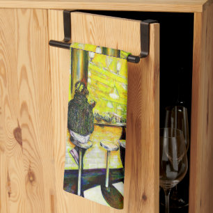 A Day Off from Crazy Tea Towel