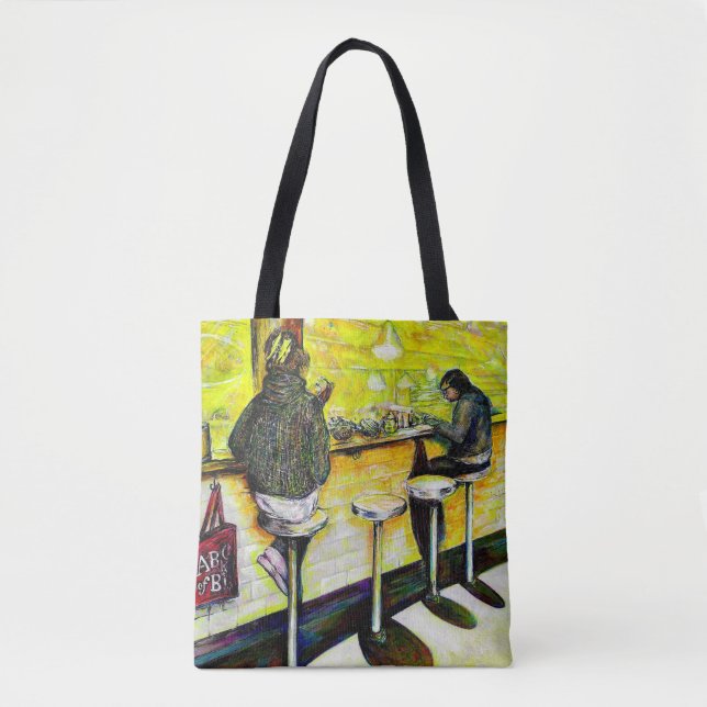 A Day Off from Crazy Tote Bag (Front)