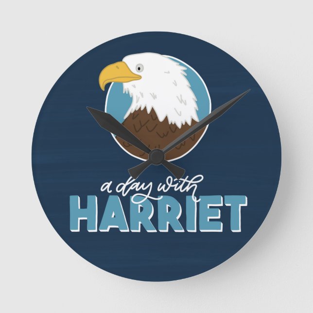 A Day with Harriet Room Wall Clock (Front)