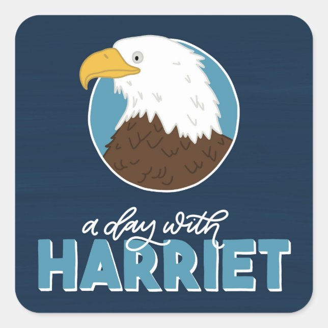 A Day With Harriet Sticker Sheet (Front)