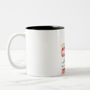 A Day Without Chess Is Like Just Kidding Two-Tone Coffee Mug