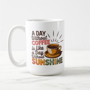 A Day Without Coffee Mug