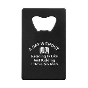 A Day Without Reading-Reading-Book Lover-Funny