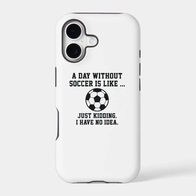 A Day Without Soccer (Back)