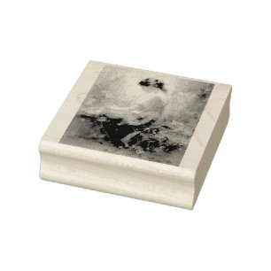 A Daydream of Flowers Rubber Stamp