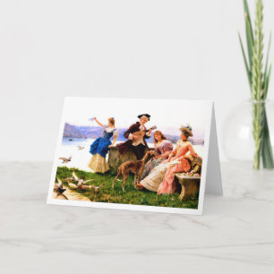 A Days outing Holiday Card