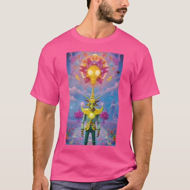 A Dead and Grateful Baphomet T-Shirt (Front)