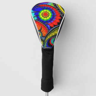 A Decorated Golf Club Cover