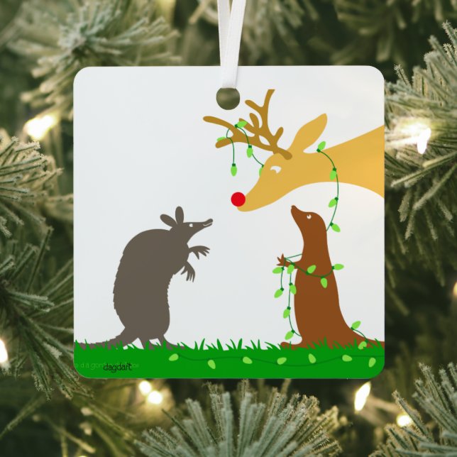 A Deer Christmas Ornament (Insitu)