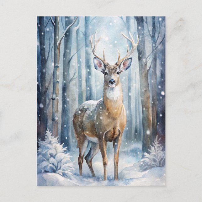 A Deer Postcard (Front)