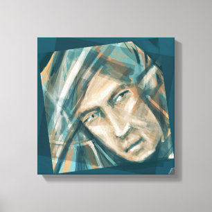A Defiant Green Elf Canvas Print