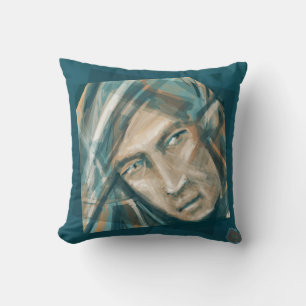 A Defiant Green Elf Cushion