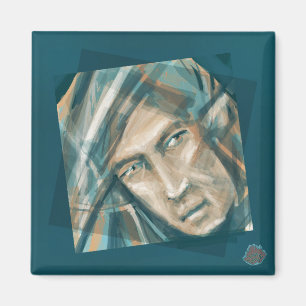 A Defiant Green Elf Magnet