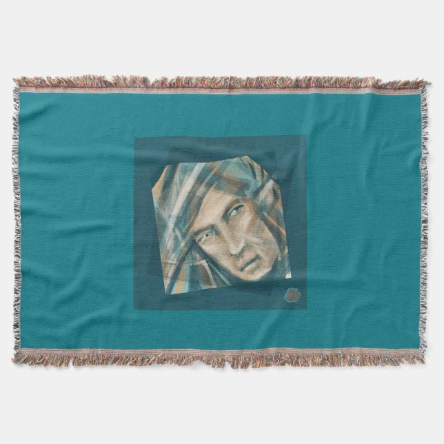 A Defiant Green Elf Throw Blanket (Front)