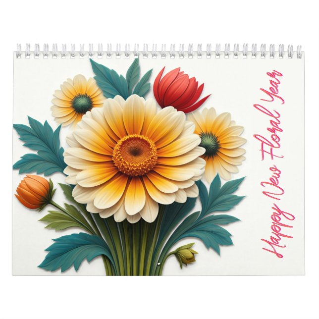 A Delicate Bouquet Calendar (Cover)