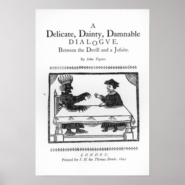A Delicate Dainty Damnable Dialogue Poster (Front)