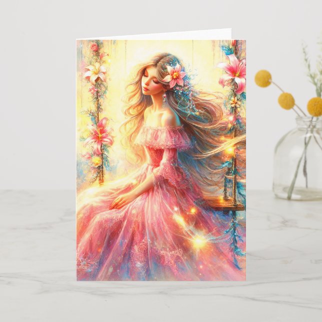 A Delightful Card for a Loving Message (Front)