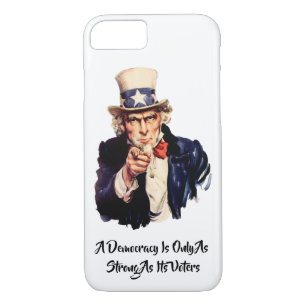 A Democracy Is Only As Strong As Its Voters iPhone 8/7 Case