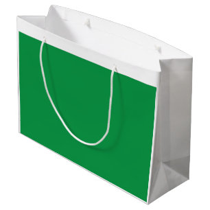 A dense, lush forest filled with vibrant green tre large gift bag