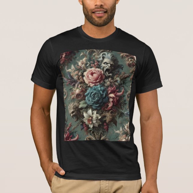 A Deranged Dirge – Gothic Wearable Art T-Shirt (Front)