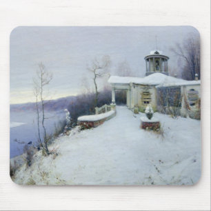A deserted manor house mouse mat
