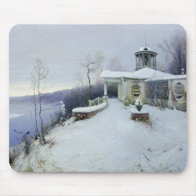 A deserted manor house mouse mat (Front)