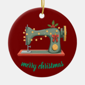 a design for sewers ceramic tree decoration