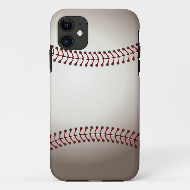 A Design of a Base or Soft Ball Case-Mate iPhone Case (Back)