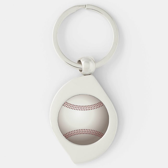 A Design of a Base or Soft Ball Key Ring (Front)