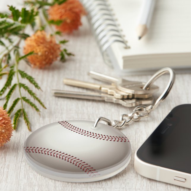 A Design of a Base or Soft Ball Key Ring (Front Right)