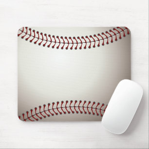 A Design of a Base or Soft Ball Mouse Mat