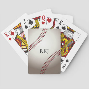 A Design of a Base or Soft Ball Playing Cards
