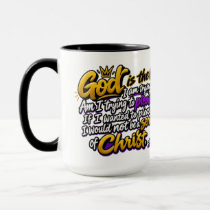 A desire to please God Mug