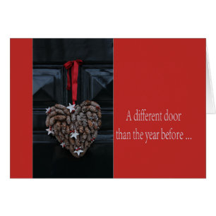 A Different door - New Address Holiday card