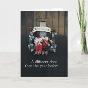 A Different door - New Address Holiday card