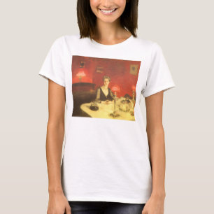 A Dinner Table at Night by John Singer Sargent T-Shirt