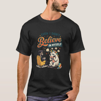 A discouraged unicorn in therapy T-Shirt