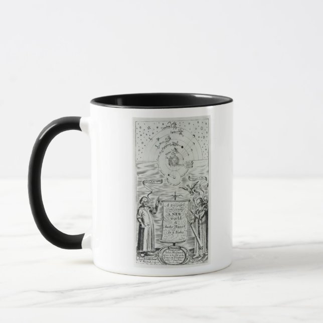 'A Discourse concerning New World Planet' Mug (Left)