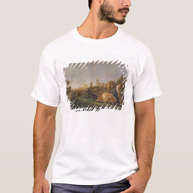 A Distant View of Dordrecht T-Shirt (Front)