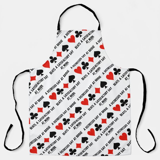 A Distressed Day At Bridge Beats A Satisfactory Apron (Front)