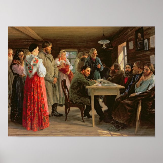 A District Court, 1888 Poster (Front)