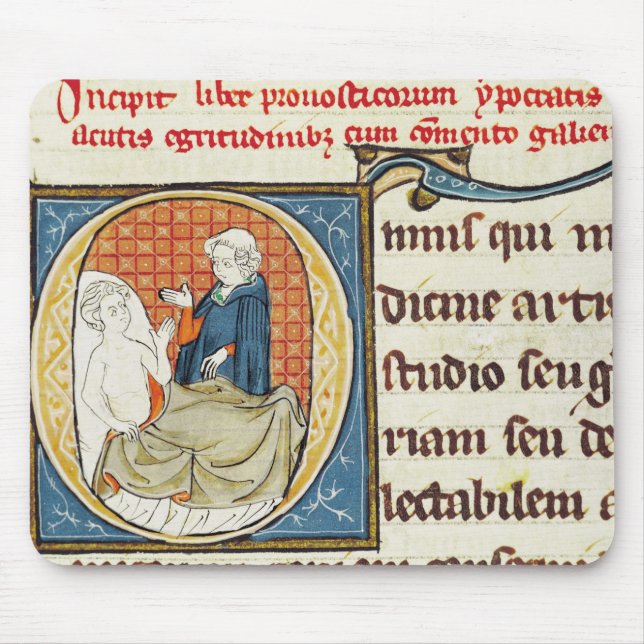 A Doctor Diagnosing a Patient Mouse Mat (Front)