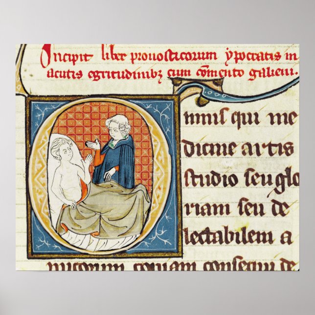 A Doctor Diagnosing a Patient Poster (Front)