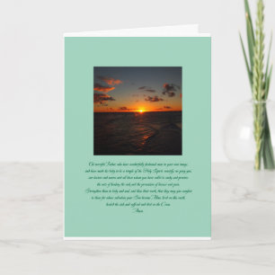 A Doctor's Prayer Card
