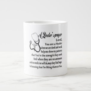 A Doctor's Prayer Large Coffee Mug